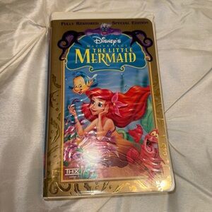 Disney The Little Mermaid Special Edition VHS - Gold and Purple